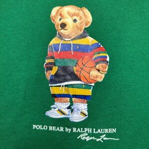 Polo by Ralph Lauren Green Tee with Polo Bear